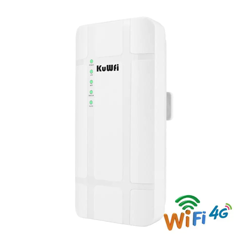 300Mbps WIFI Router Waterproof 4G Sim Adapter CAT4 for IP Camera