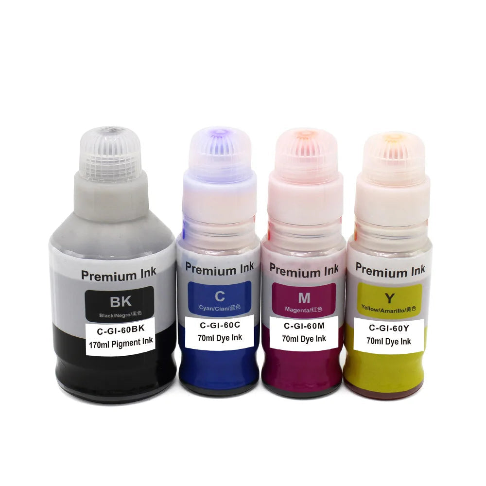 170ml Dye Compatible Ink Refill Compatible For Canon G6060 G6065