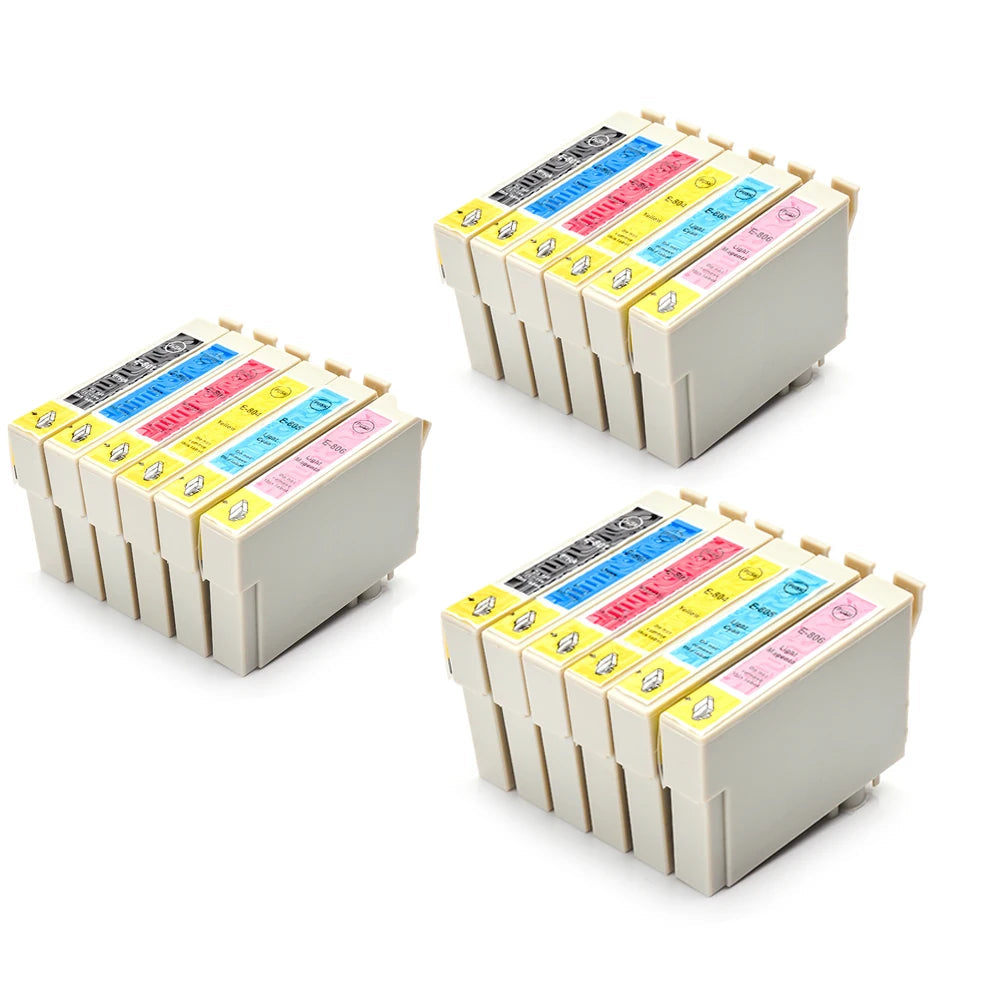 T0801-T0806 Ink Cartridge For Epson Stylus Photo R265 RX610