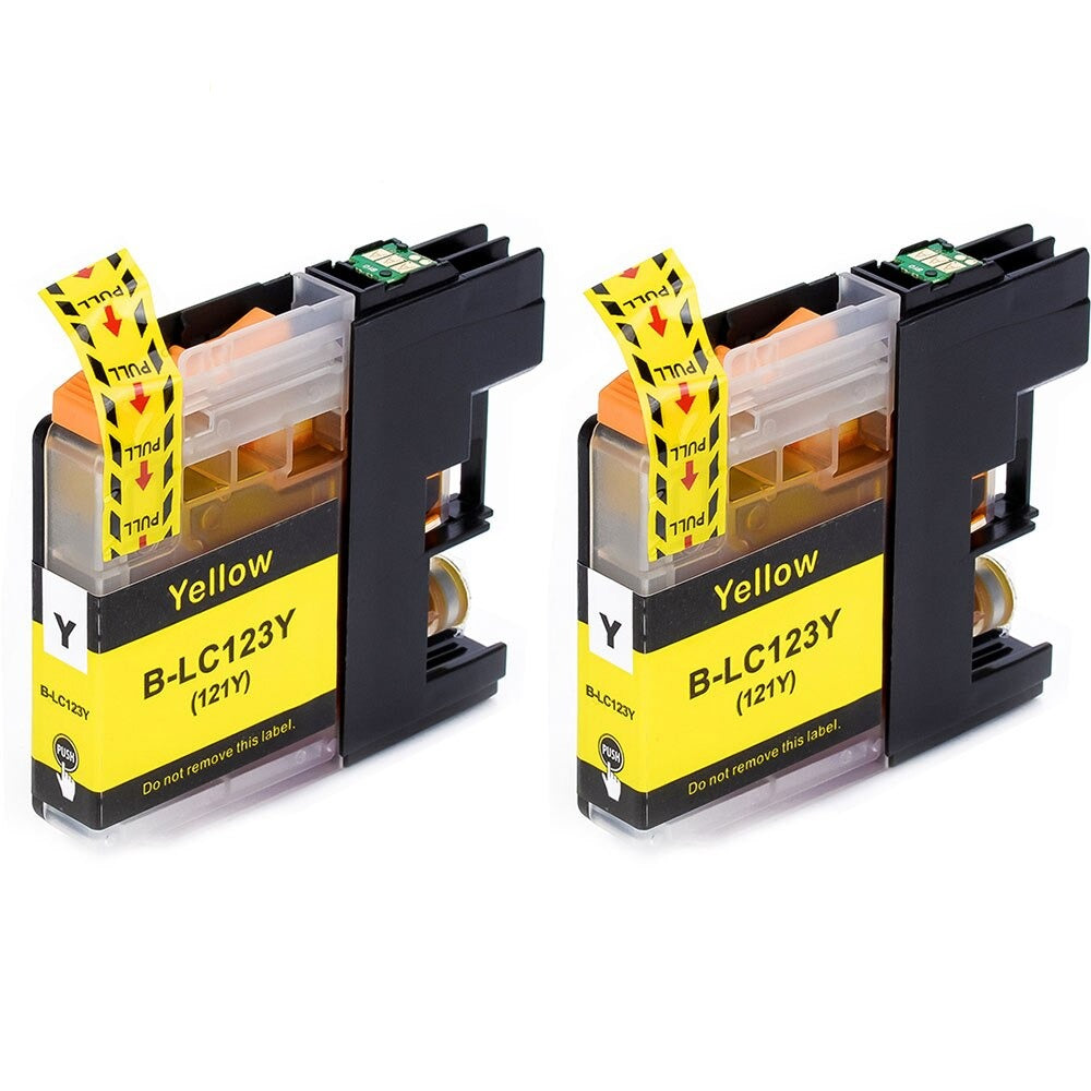 LC121 LC123 Ink Cartridge For Brother DCP-J4110DW/J132W/J152W