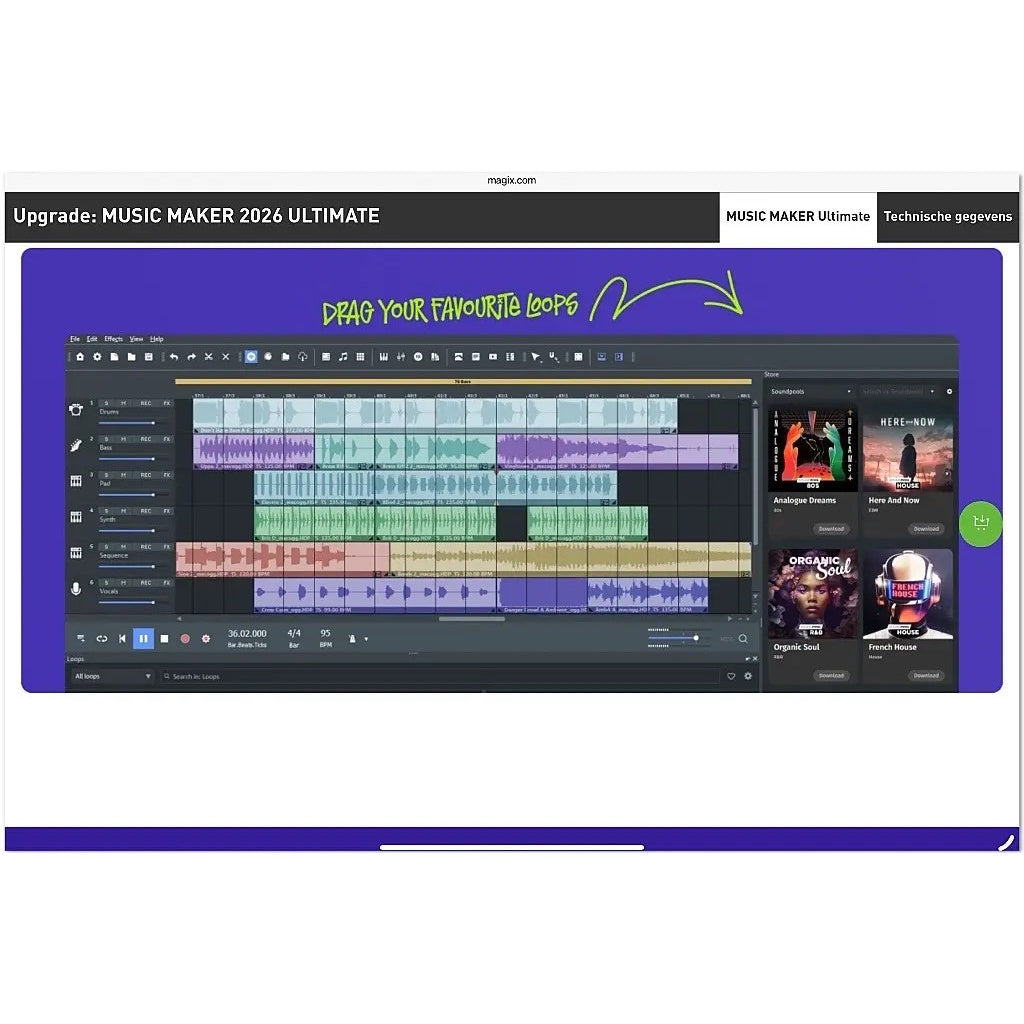 MAGIX Music Maker 2026 Premium | JDStore Tech