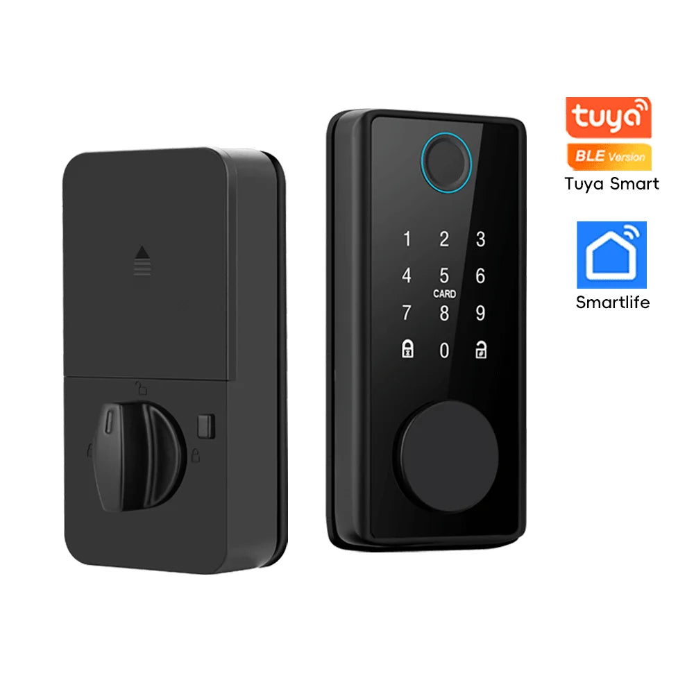 Zinc Alloy Fingerprint Bluetooth Deadbolt Reversible Password Lock