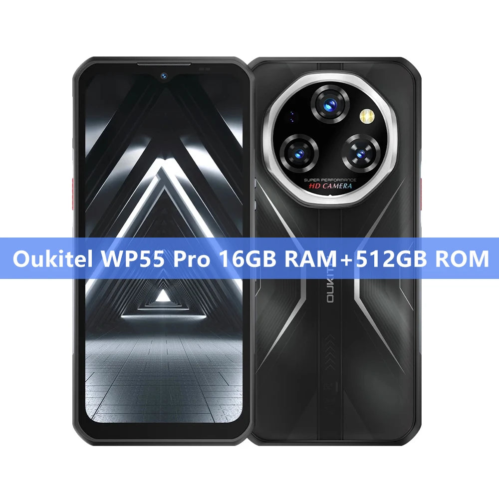 7500mAh Android 15 Pro 5G LCD Rugged Fast Charging Smartphone