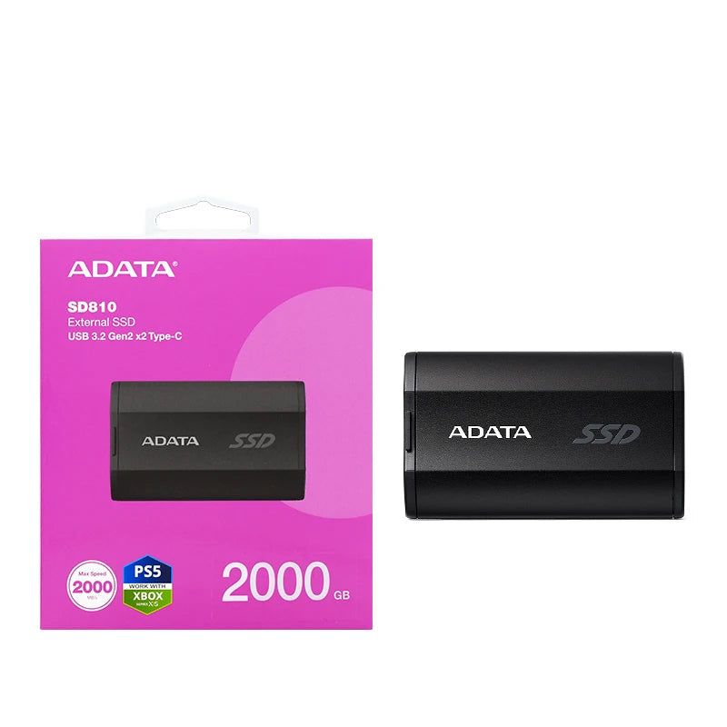 USB 3.2 External Solid State Portable Drive For Laptop And Desktop