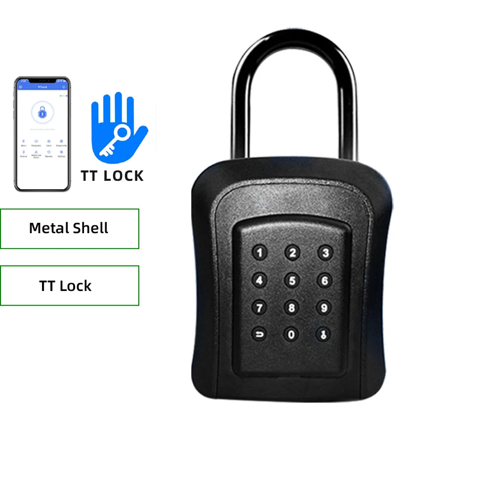 Metal Waterproof Bluetooth Dry Battery Security Smart Lock
