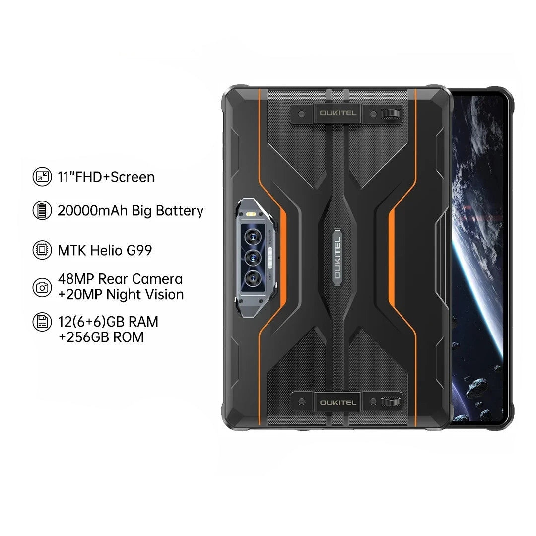 6GB+256GB 11 Inch FHD Screen 48MP Camera 4G LTE Smart Device Tablet