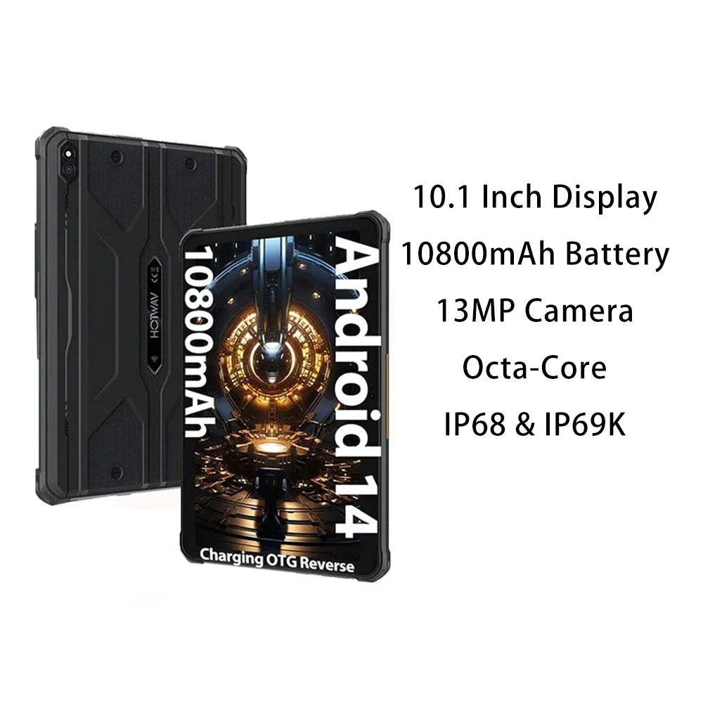 4GB+128GB 10.1" HD Screen 10800mAh Battery 13MP Camera Tablet