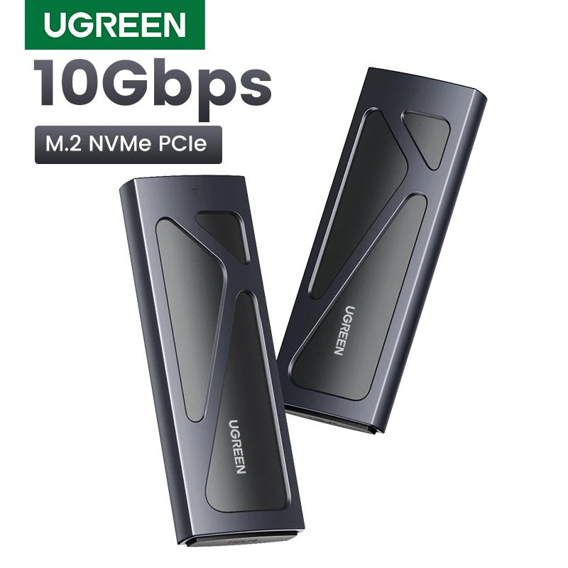 Ugreen 10Gbps 1.8" 8TB M.2 NVMe High Speed External SSD Enclosure