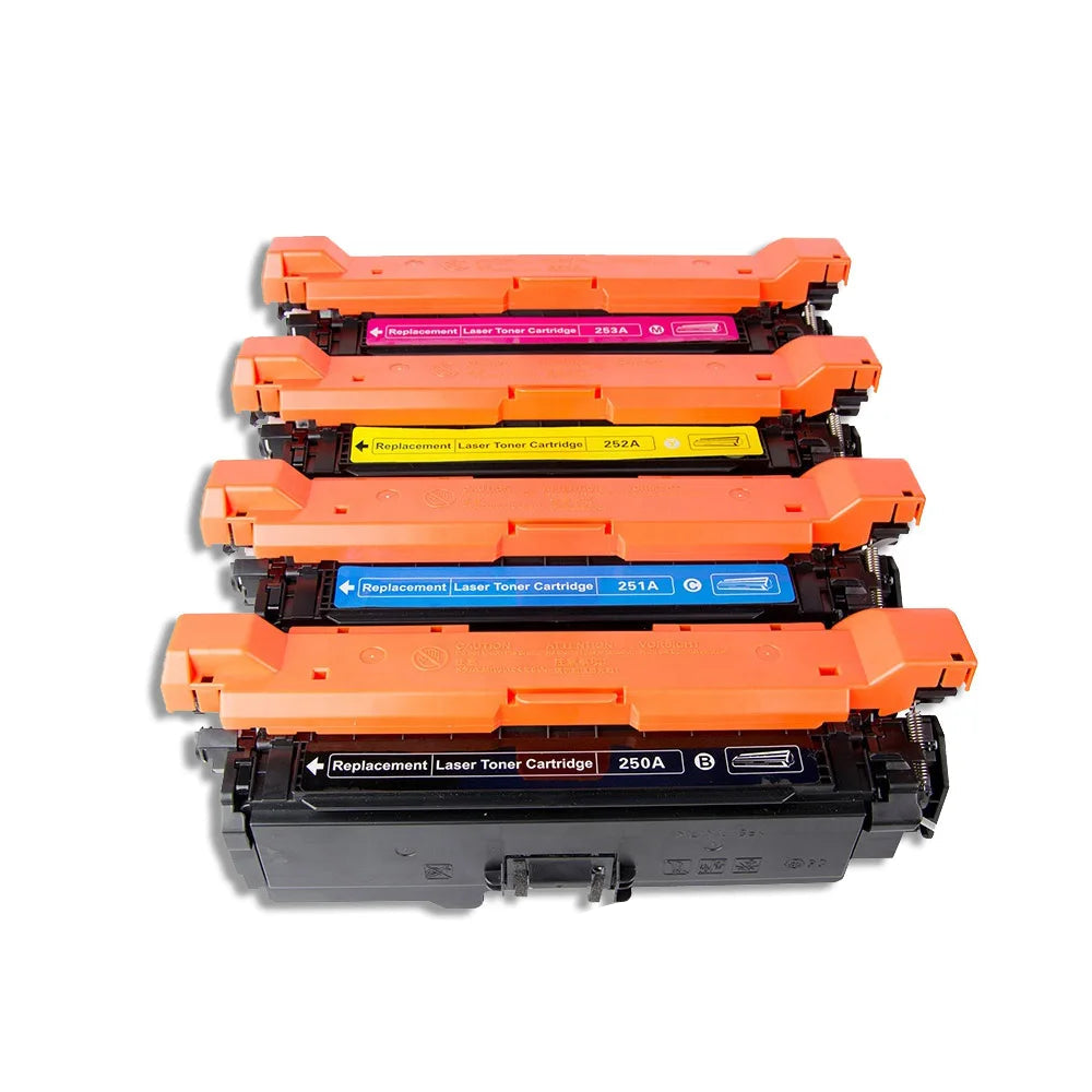 CE250A CE251A CE252A CE253A Toner Cartridge For HP CP3525 CP3525N