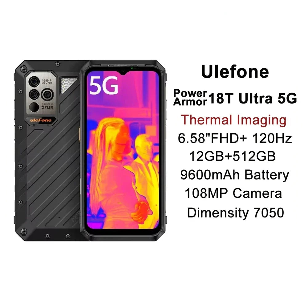 Armor 18T Ultra 5G Android Fast Charging Normal Screen Smartphone