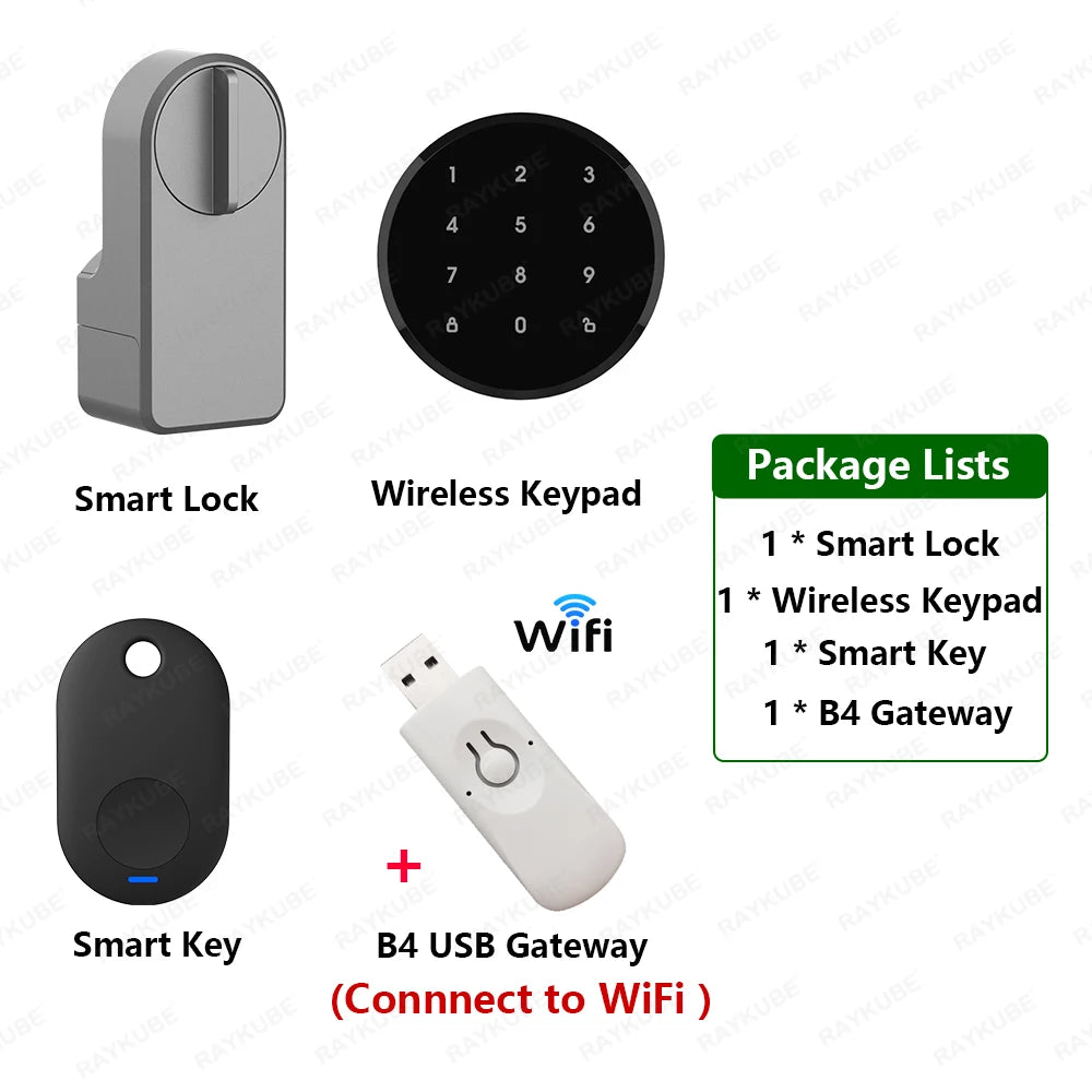 Stainless Steel Dry Battery Bluetooth Reversible Smart Door Lock