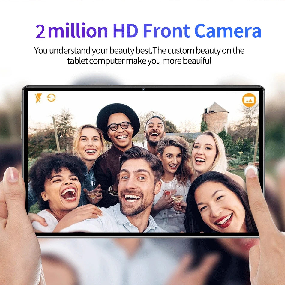 5000mAh 5MP 4GB RAM 64GB ROM Fast Charging 10.1 Inch Tablet