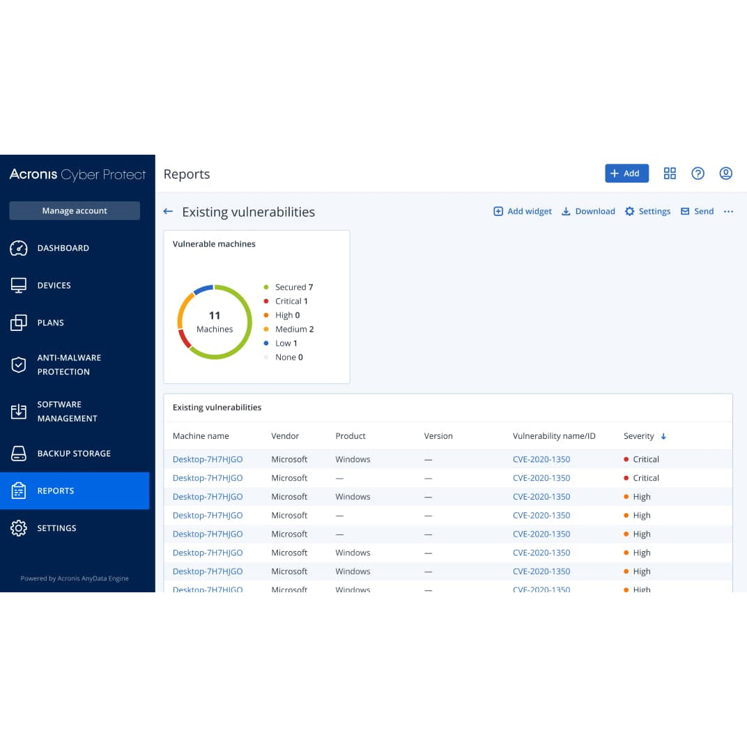 Acronis Cyber Protect Server