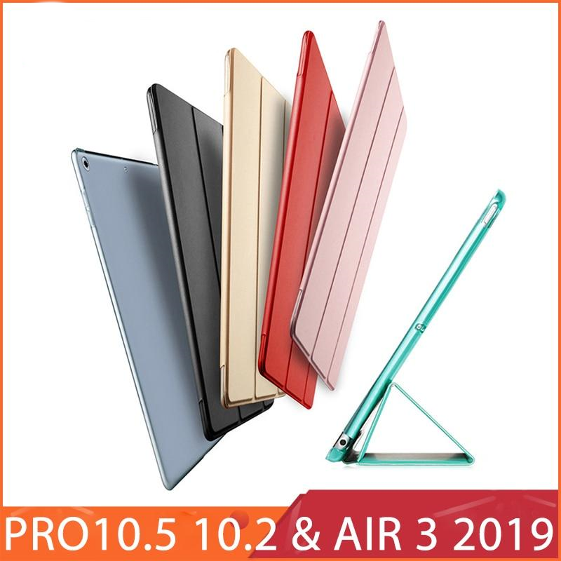 Leather Shockproof Back Stand Support Bifold Tablet Cover