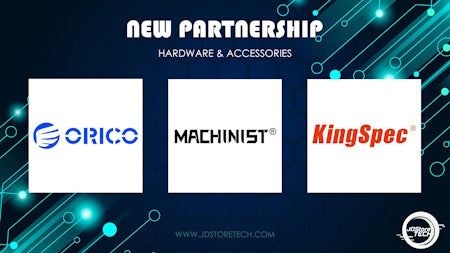 New Partners - Orico, Machinist & KingSpec