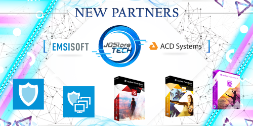 New Partners - Emsisoft & ACD Systems