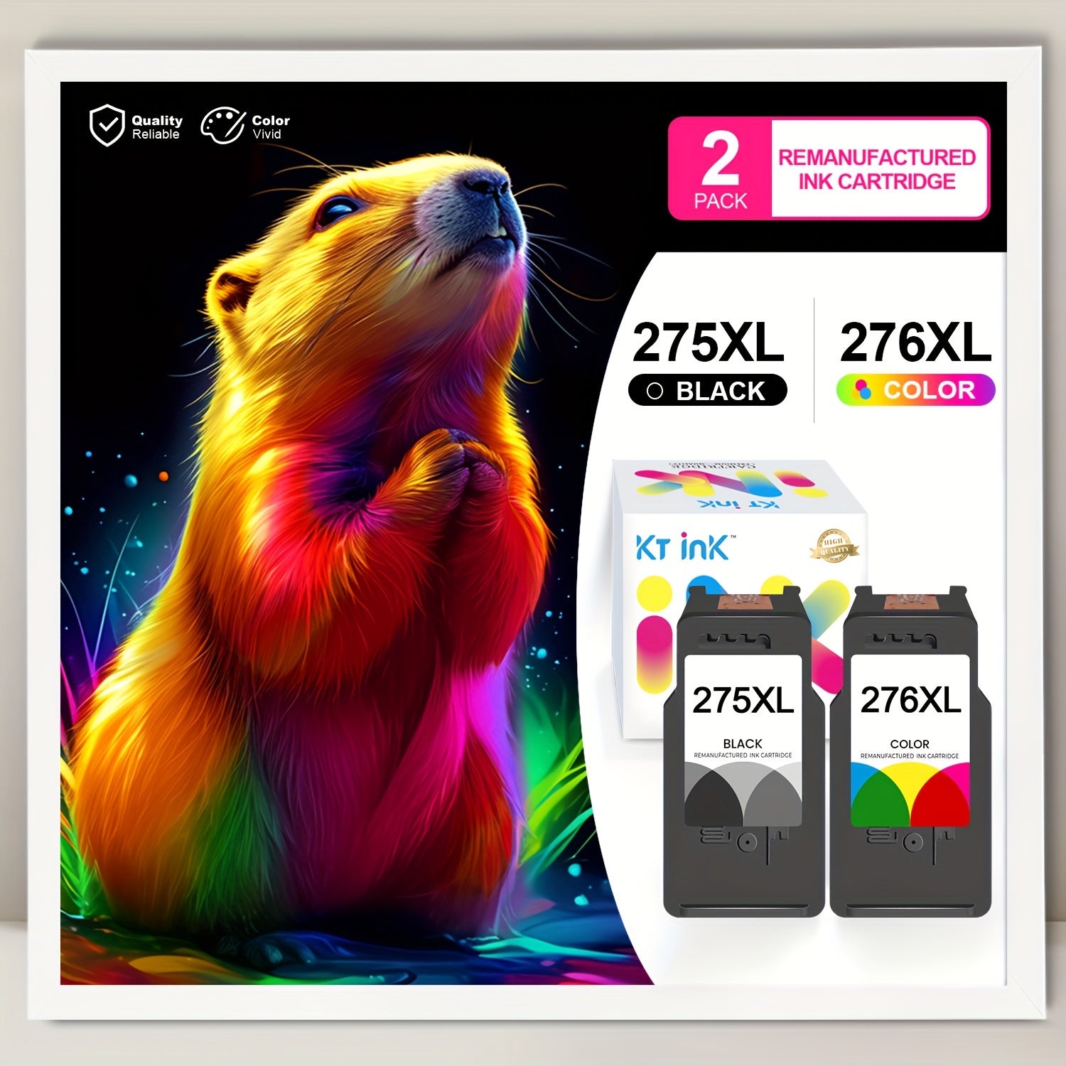 PG275XL CL276XL Toner Cartridge Compatible For Canon TS3520 TS3500