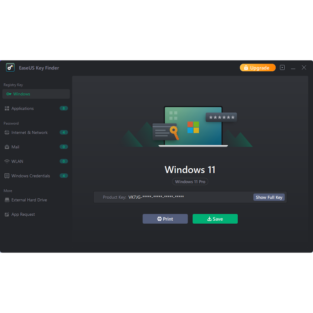 EaseUS Key Finder