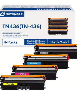 TN436 Toner Cartridge Compatible For Brother TN436 TN436BK TN436C