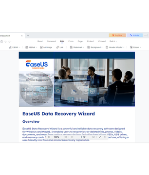 EaseUS PDF Editor