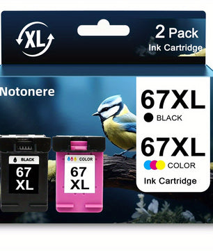 67XL Toner Cartridge Compatible For HP DeskJet 2755e 4155e 4100e 2752e
