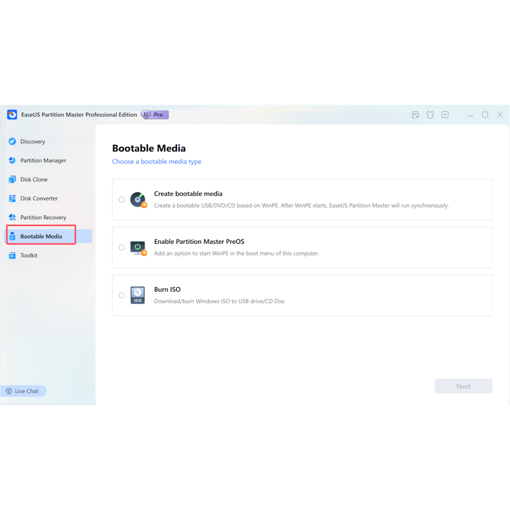 EaseUS Partition Master