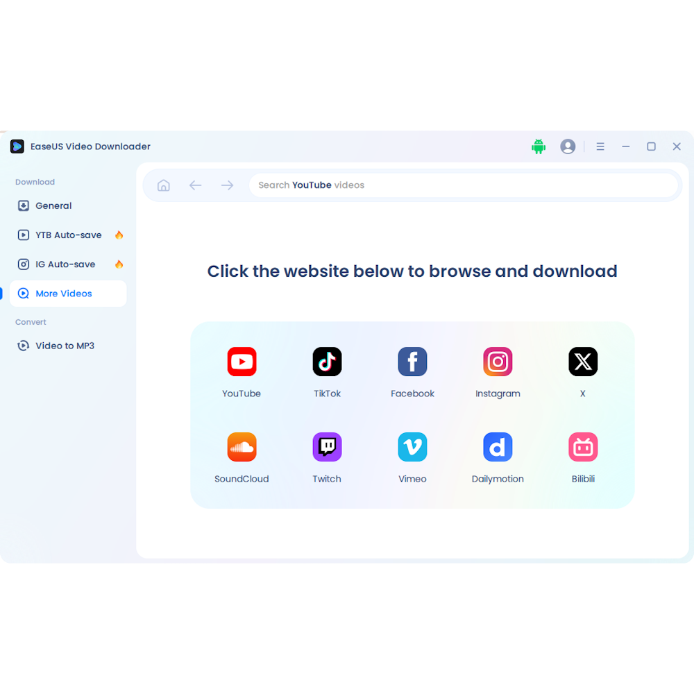 EaseUS Video Downloader