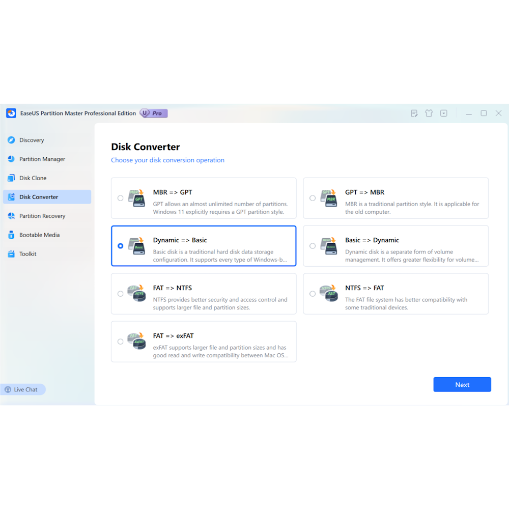 EaseUS Partition Master