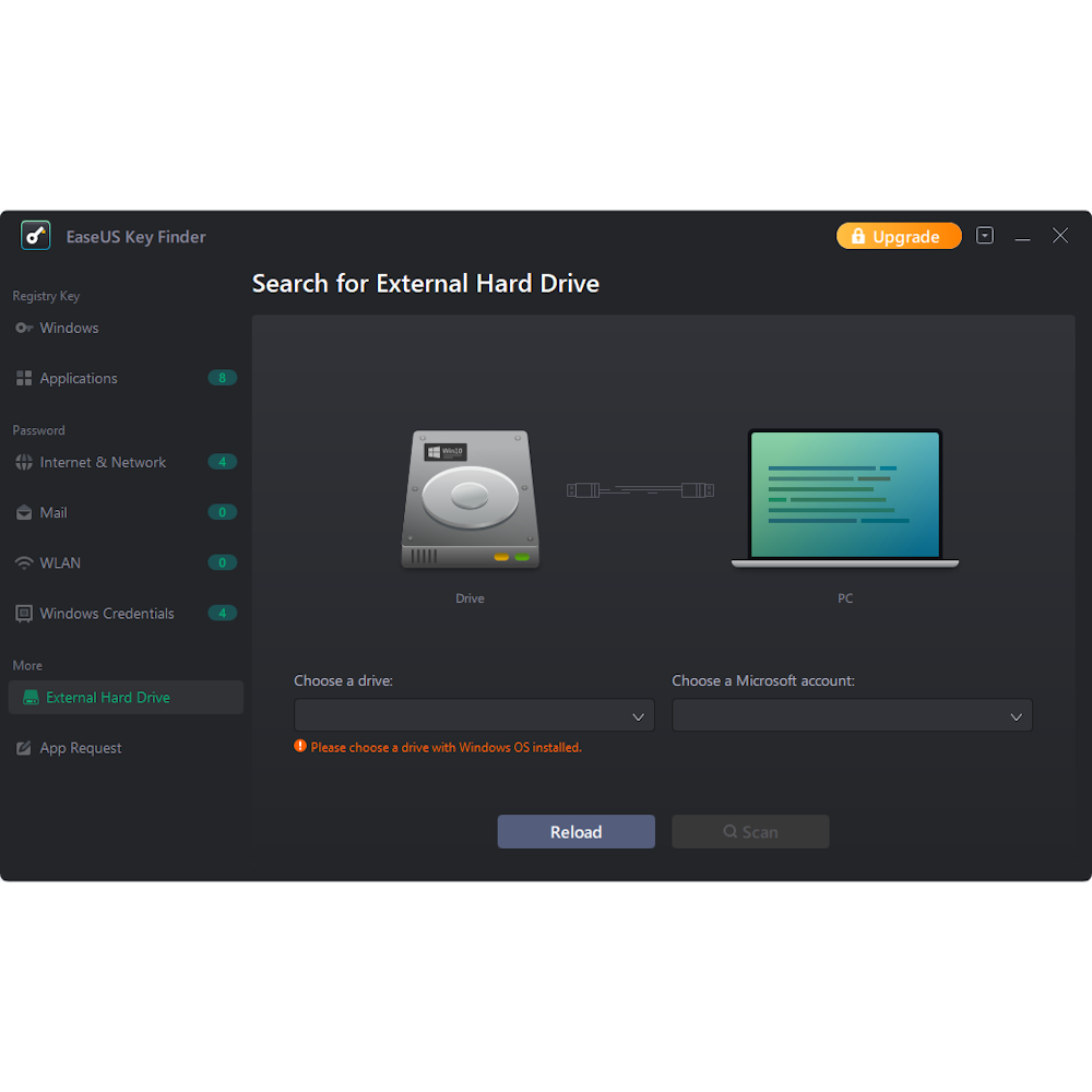 EaseUS Key Finder
