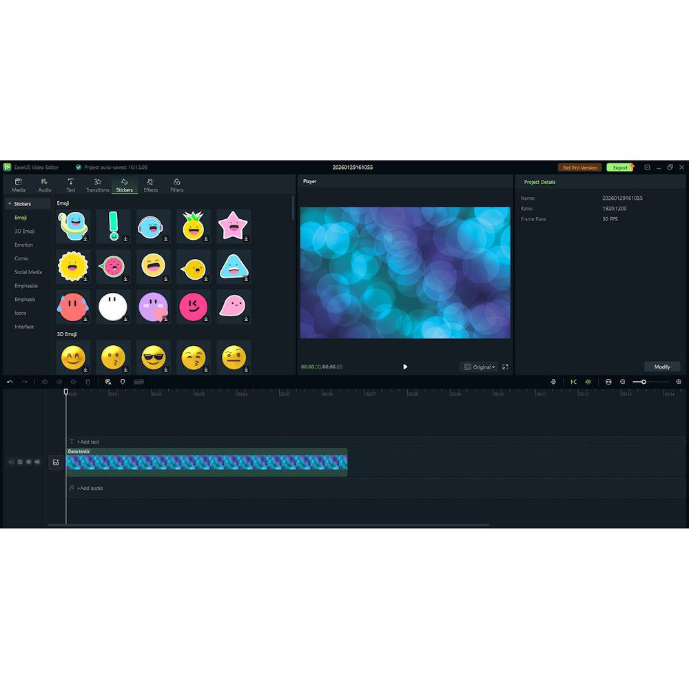 EaseUS Video Editor