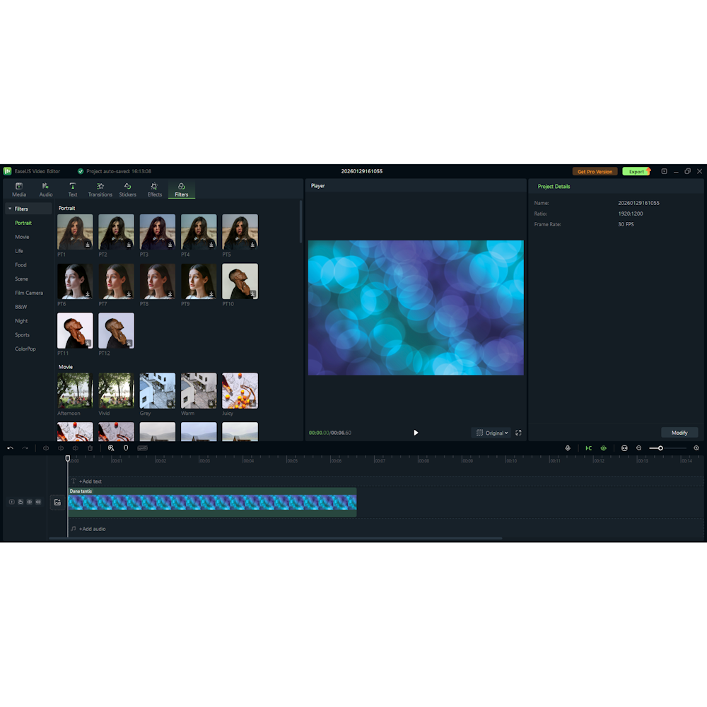 EaseUS Video Editor