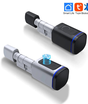 Aluminium Alloy Fingerprint Bluetooth Electronic Reversible Door Lock