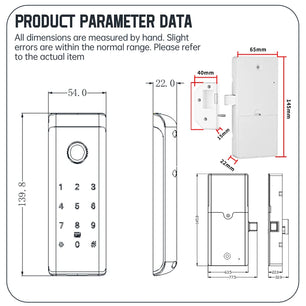 Raykube TT Electric Keyless Drawer For Home Storage 