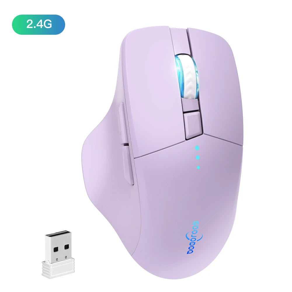 4000 DPI 2.4G USB Bluetooth Support Optical Sensor Wireless Mouse
