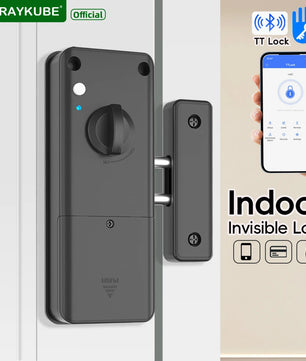 Reversible Bluetooth Dry Battery Invisible Remote Control Lock