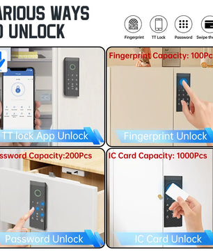 Raykube TT Electric Keyless Drawer For Home Storage 