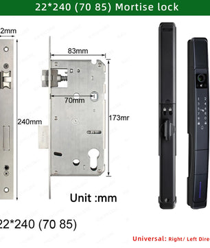 Raykube Waterproof Slim Camera Face Recognition Digital Lock