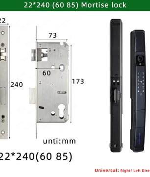 Raykube Waterproof Slim Camera Face Recognition Digital Lock