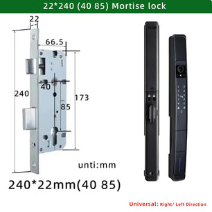 Raykube Waterproof Slim Camera Face Recognition Digital Lock