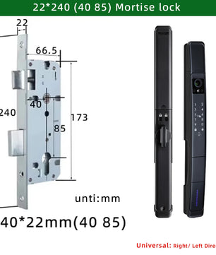 Raykube Waterproof Visual Intercom Face Recognition Digital Lock