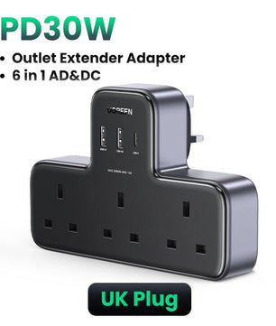 Ugreen 65W Alloy USB Type-C Car Fast Charger for Laptop