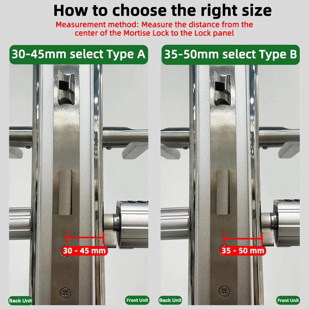 Aluminium Alloy Fingerprint Bluetooth Cylinder Digital Door Lock