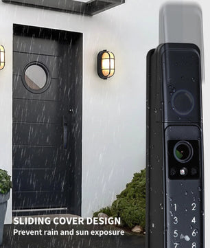 Raykube Waterproof Slim Camera Face Recognition Digital Lock