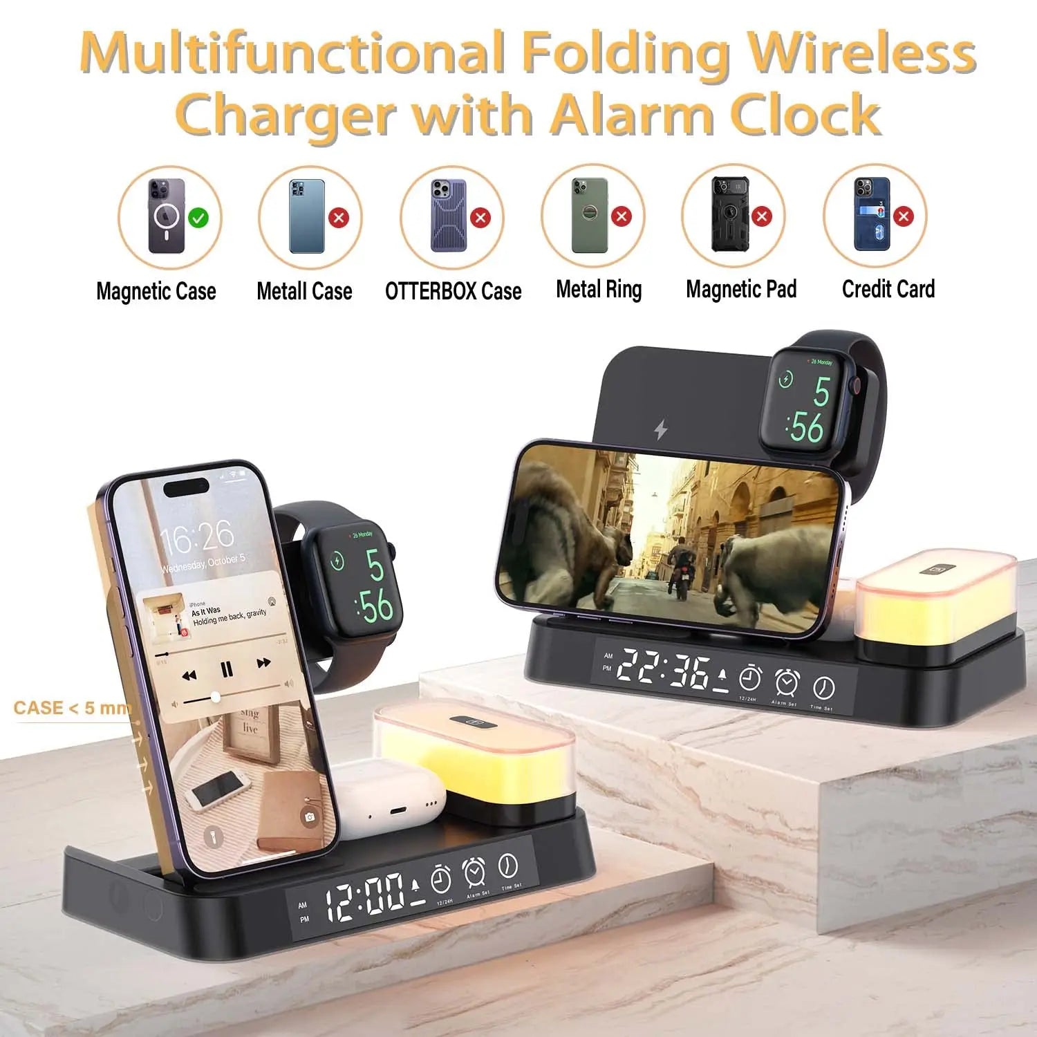 Baseus 15W Magnetic Wireless Fast Charging For iPhones and Watches