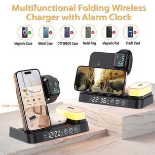 Baseus 15W Magnetic Wireless Fast Charging For iPhones and Watches