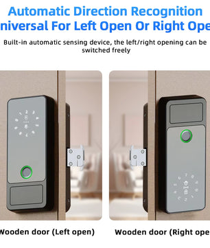  Aluminum Alloy Bluetooth Smart Fingerprint Electronic Lock