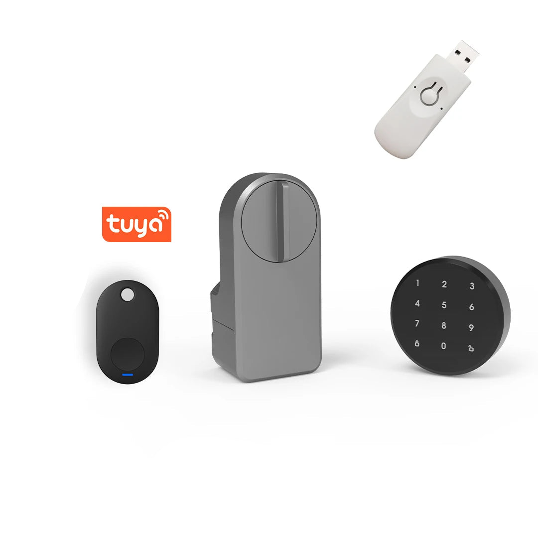 Stainless Steel Dry Battery Bluetooth Reversible Smart Door Lock