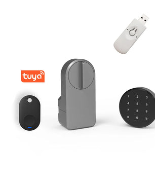 Stainless Steel Dry Battery Bluetooth Reversible Smart Door Lock