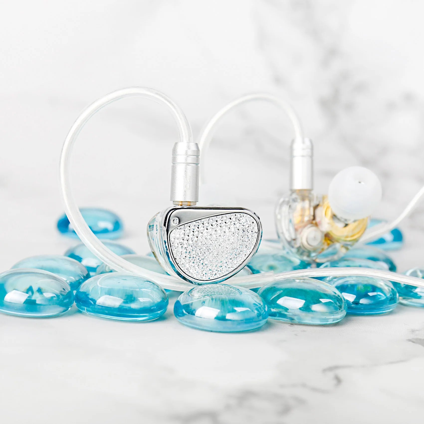 Metal Dynamic Vocalism Wired Communication Earphones