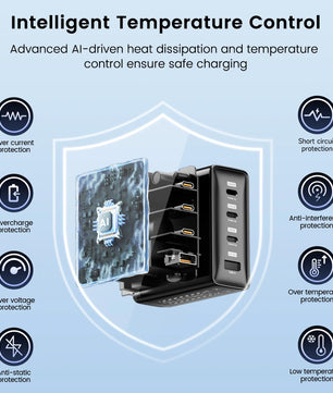 140W USB Type-C Fast Charger For MacBook and Lenovo Laptops